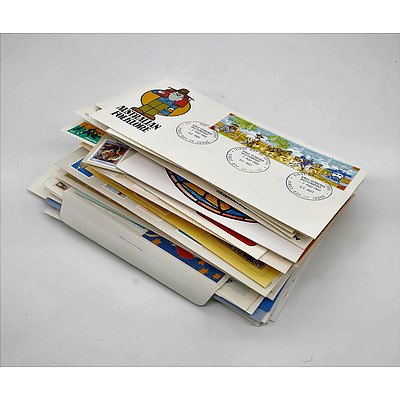 Various Collectable Stamps Including 1980 First Day Covers and Christmas Stamp Packs for 1979 and 1984