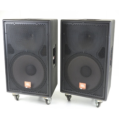 Pair of JBL MPro MP415 15" Passive Speakers