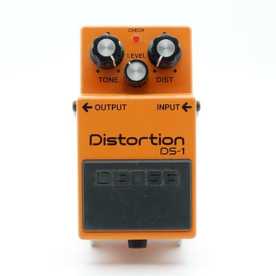 Boss DS-1 and Joyo Deluxe Crunch Guitar Pedals