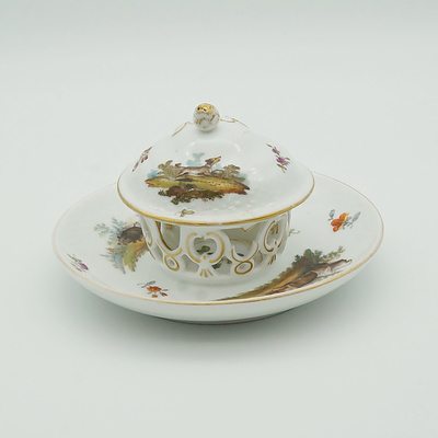 Augustus Rex Porcelain Sugar Cube Plate