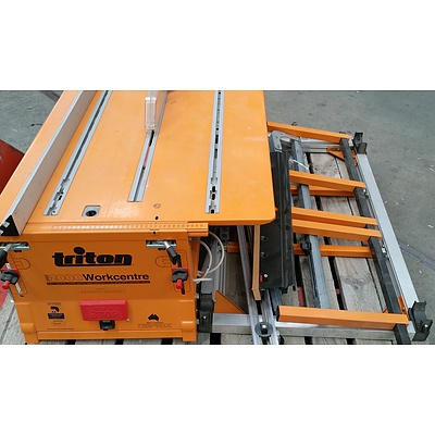 Triton TSA001 235mm Precision Power Circular Saw with Triton Series 2000 Workcentre