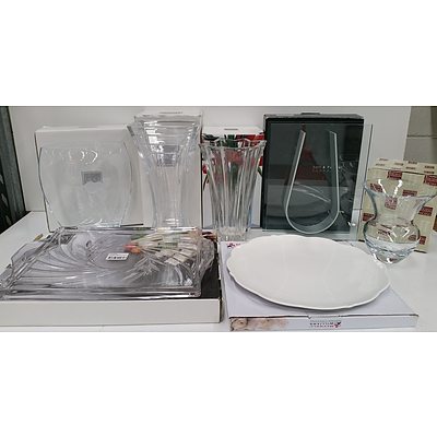 Mikasa, Krosno, Salt & Pepper, Maxwell Williams Homewares - Lot of 12 - New