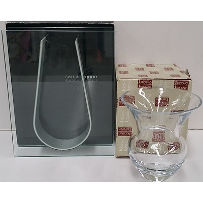 Mikasa, Krosno, Salt & Pepper, Maxwell Williams Homewares - Lot of 12 - New