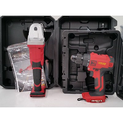 Workzone  20v Cordless Drill & Grinder