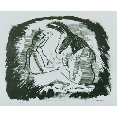BLACKMAN, Charles (1928-2018), 'Titania and Bottom' Lithograph 93/150