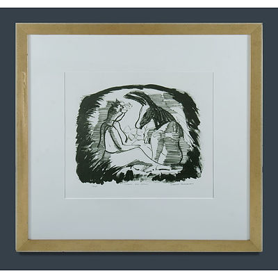 BLACKMAN, Charles (1928-2018), 'Titania and Bottom' Lithograph 93/150