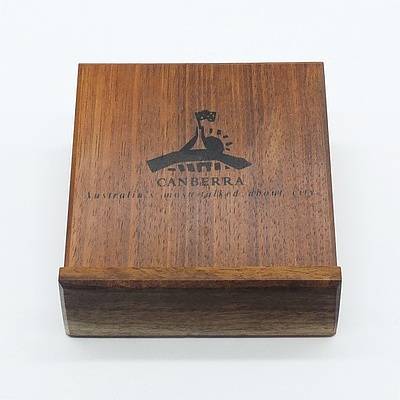 Large Group of Canberra Labeled Table Accessories