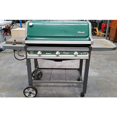 Rinnai Three Burner Gas Barbecue