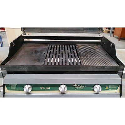 Rinnai Three Burner Gas Barbecue