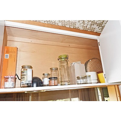 Entire Miscellaneous Contents from the Kitchen Cupboards, Drawers, Benchtop Etc