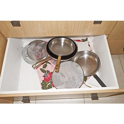 Entire Miscellaneous Contents from the Kitchen Cupboards, Drawers, Benchtop Etc