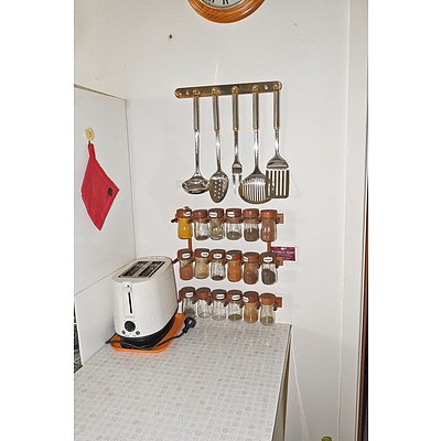 Entire Miscellaneous Contents from the Kitchen Cupboards, Drawers, Benchtop Etc