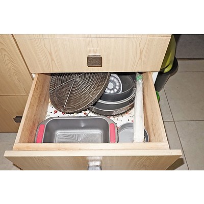 Entire Miscellaneous Contents from the Kitchen Cupboards, Drawers, Benchtop Etc