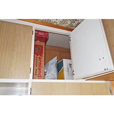 Entire Miscellaneous Contents from the Kitchen Cupboards, Drawers, Benchtop Etc