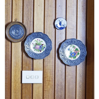 Group of Various Display Plates