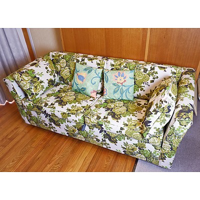 Linen Upholstered Sofa Bed