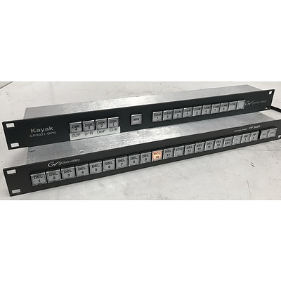Grass Valley Control Panel & Kayak Digital Production Switchers - Lot of 13