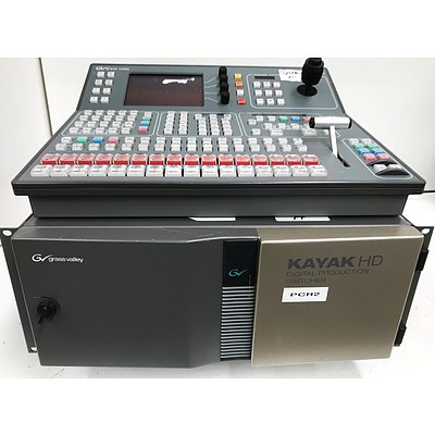 Grass Valley Kayak HD Digital Production Switcher & Controller