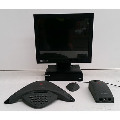 Lot of Polycom & Pacom Equipment