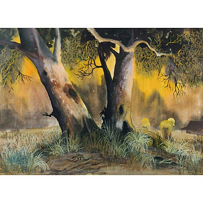 VEZGOFF Joseph , 'Dusk' , W/Clr & Gouache