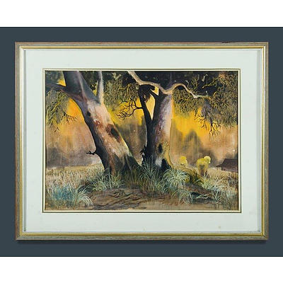 VEZGOFF Joseph , 'Dusk' , W/Clr & Gouache