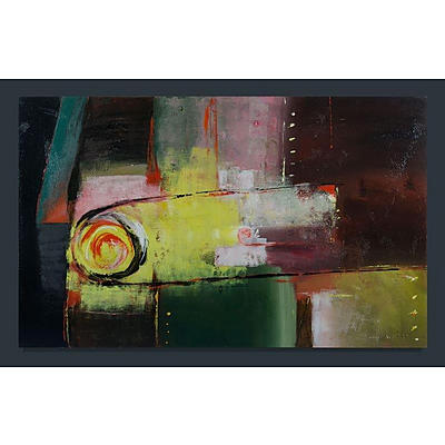 I WAYAN (Indonesian School), Abstract, 2005, Acrylic on Canvas