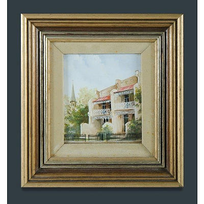 LANE Diane, 'Distant Spire', oil on board