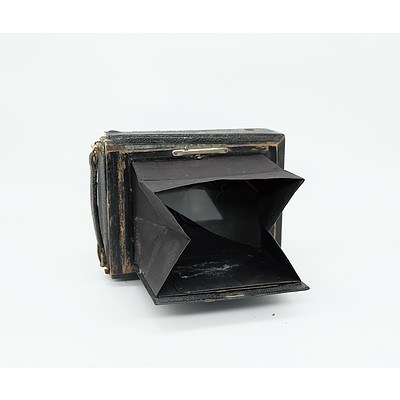 Antique Ica Dresden Compur Large Format Folding Camera Circa 1909 
