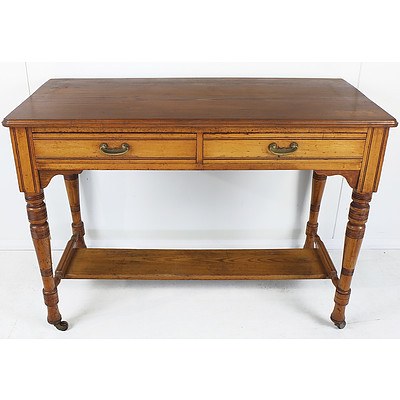 Mixed Hardwood Hall Table