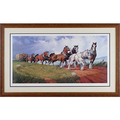 Warwick Deane Beating the Storm Limited Edition Print 250/950