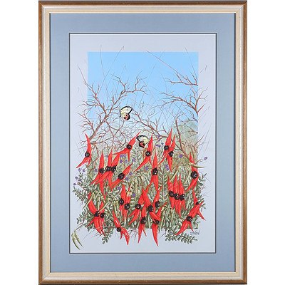 John Dynon (1954-) Sturties Oil on Canvas