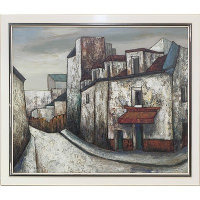 Ronald W. Chatelot (1922-) St Vincent Oil on Canvas