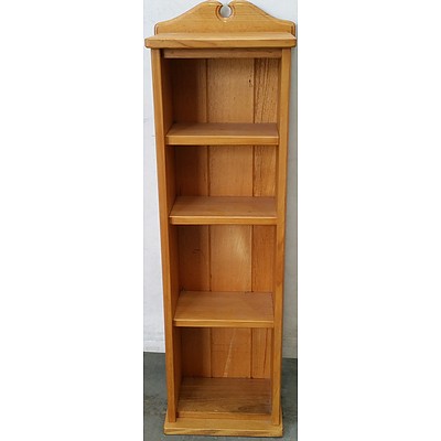 Ash Shelving Unit/DVD/CD Stand