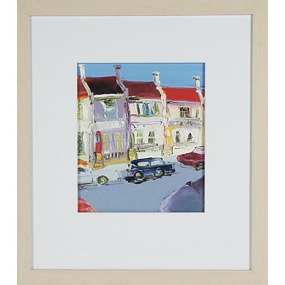 Jan Weir (working 1983-) Paddington Oil on Board