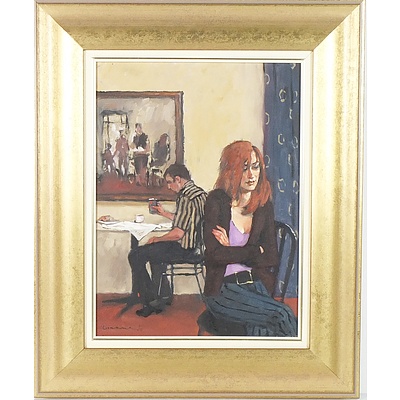 Lorraine Lewitzka (1952-) Time Out Oil on Board