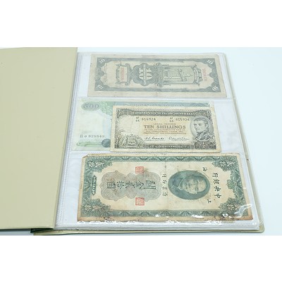 Assorted Foreign and Australian Collectable Bank Notes