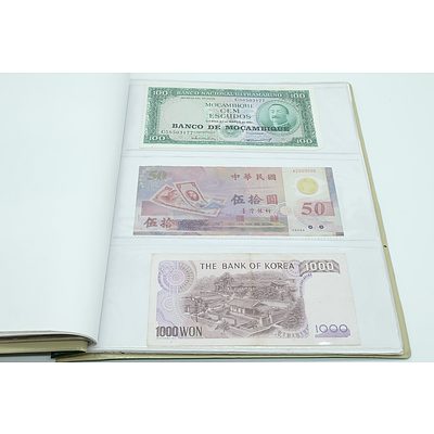 Assorted Foreign and Australian Collectable Bank Notes
