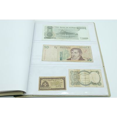 Assorted Foreign and Australian Collectable Bank Notes