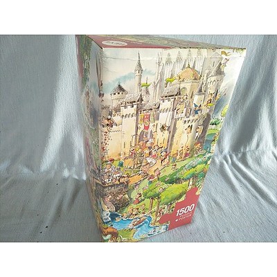 HEYE Hugo Prades Fairy Tales 1500 piece jigsaw puzzle poster (80x60cm)