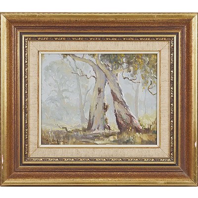 Les Graham (1942-) Dawn Light on the Gums