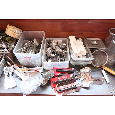 Selection of Serving Ware, Dining Ware, Utensils and Cutlery