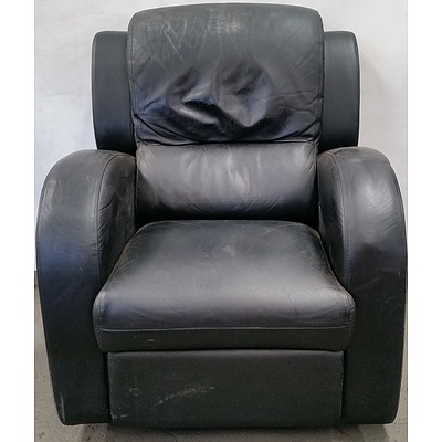 Garstone Design Furniture Leather Recliner Armschair