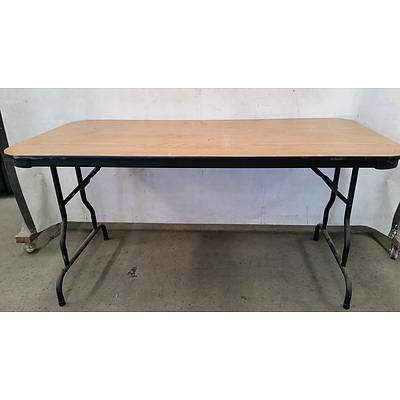 Laminate Trestle Table