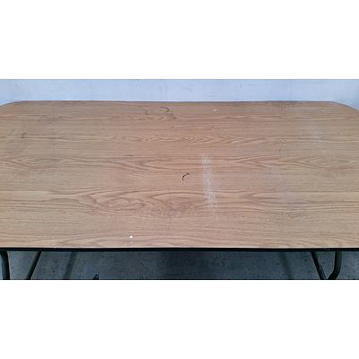 Laminate Trestle Table