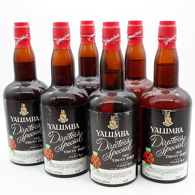 Case of 6x Yalumba Director's Special Old Tawny Port 738ml