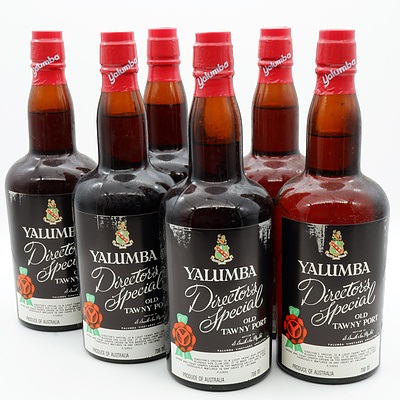 Case of 6x Yalumba Director's Special Old Tawny Port 738ml