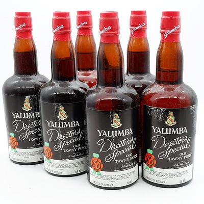 Case of 6x Yalumba Director's Special Old Tawny Port 738ml
