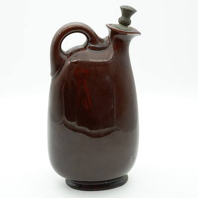 Royal Doulton Kingsware The Pipe Major Dewar's Whisky Flask
