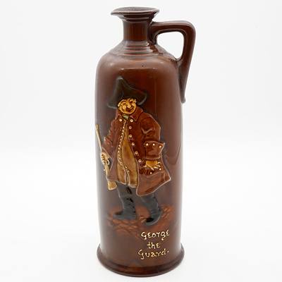 Royal Doulton Kingsware George the Guard Dewar's Scotch Whisky Decanter