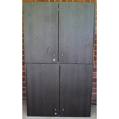 Wall Mount Cupboards - Lot of Two